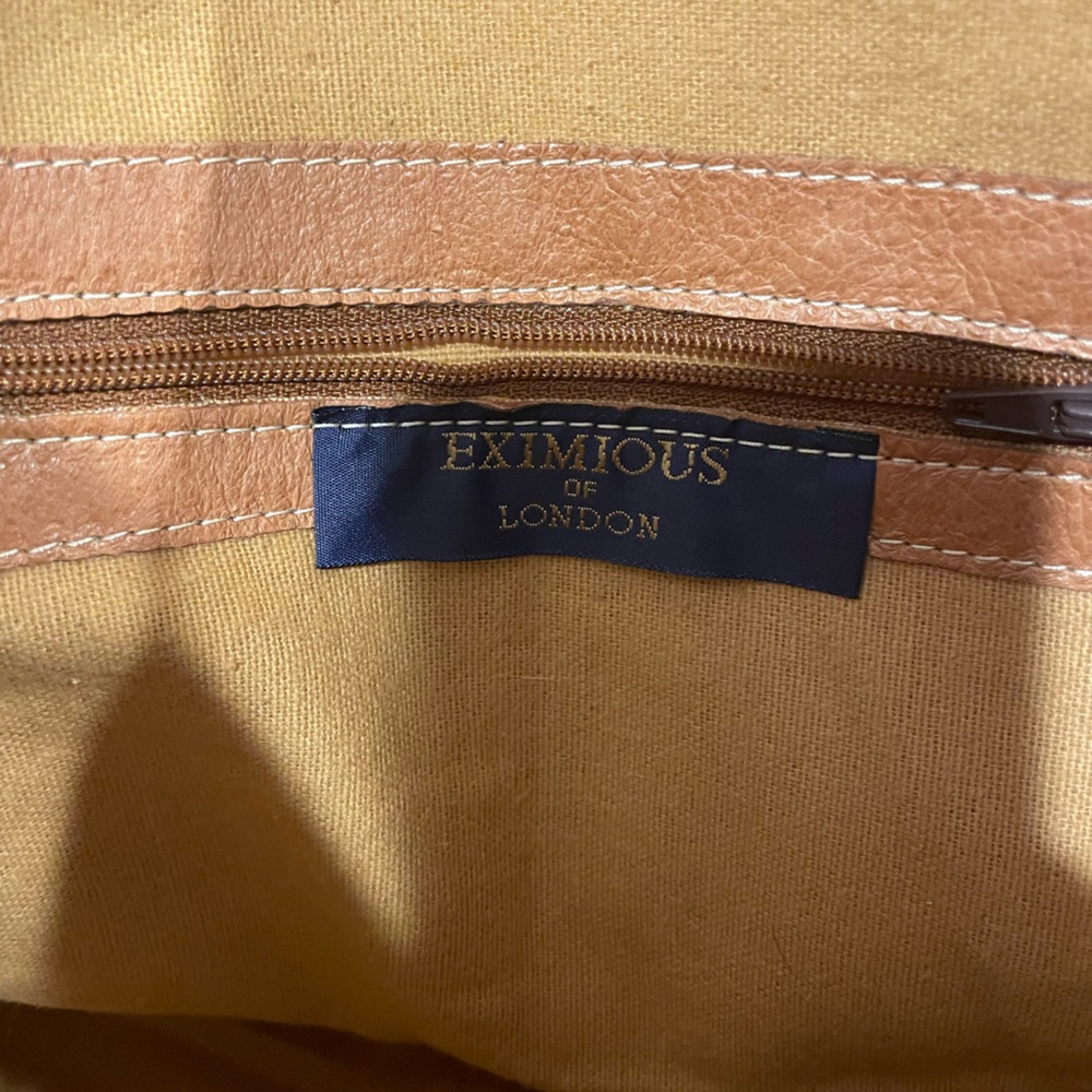 NWT Eximious of London Handbag Tote Shoulder Purse Made in 🇪🇸 Spain New - Picture 2 of 16